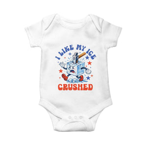 Subtle Abolish ICE Baby Onesie Vintage I Like My Ice Crushed TS10 White Print Your Wear