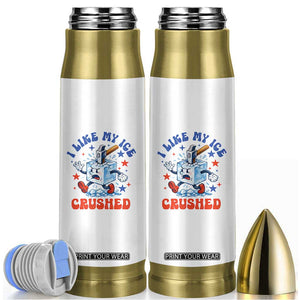Subtle Abolish ICE Bullet Tumbler Vintage I Like My Ice Crushed TS10 White Print Your Wear