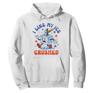 Subtle Abolish ICE Hoodie Vintage I Like My Ice Crushed TS10 White Print Your Wear