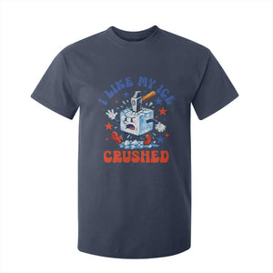 Subtle Abolish ICE T Shirt For Kid Vintage I Like My Ice Crushed TS10 Navy Print Your Wear