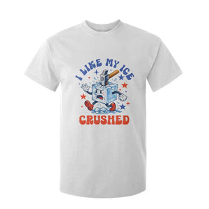 Subtle Abolish ICE T Shirt For Kid Vintage I Like My Ice Crushed TS10 White Print Your Wear
