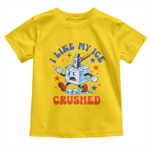 Subtle Abolish ICE Toddler T Shirt Vintage I Like My Ice Crushed TS10 Daisy Print Your Wear