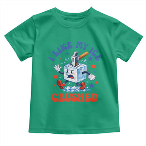 Subtle Abolish ICE Toddler T Shirt Vintage I Like My Ice Crushed TS10 Irish Green Print Your Wear