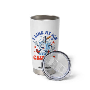 Subtle Abolish ICE Tumbler Cup Vintage I Like My Ice Crushed TS10 Print Your Wear
