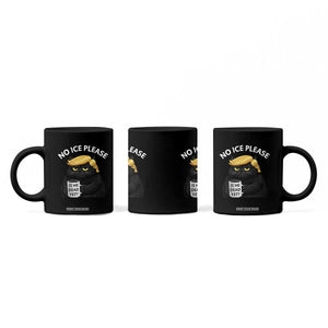No ICE Protest Coffee Mug Is He Dead Yet Black Cat Meme TS10 Print Your Wear