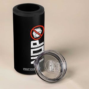 No ICE Protest 4 in 1 Can Cooler Tumbler Nope Sign Vertical TS10 Print Your Wear