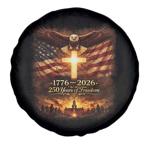 250th Anniversary USA Spare Tire Cover 1776 2026 4th of July Patriotic Us 250 Flag TS10 Print Your Wear