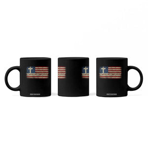 In God We Trust Christian US Flag Coffee Mug TS10 Print Your Wear