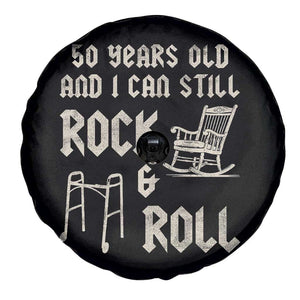 50th Birthday Gift For Men Spare Tire Cover Funny Man Saying Gag Gift 50 Years Old Birthday TS10 Print Your Wear