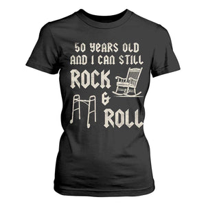 50th Birthday Gift For Men T Shirt For Women Funny Man Saying Gag Gift 50 Years Old Birthday TS10 Black Print Your Wear