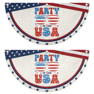Party in The USA Patriotic Fan Flag 4th of July Independence Day