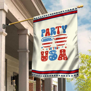 Party in The USA Garden Flag 4th of July Independence Day TS10 Modern Beige Red Print Your Wear
