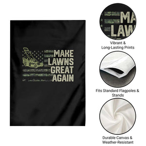 Funny Lawn Mower Dad Gardener Garden Flag Make Lawns Great Again Fathers Day American Flag TS10 Print Your Wear