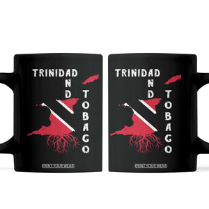 Trinidad and Tobago Flag Coffee Mug Trini Trinidadian Proud TS10 Black Print Your Wear