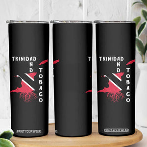 Trinidad and Tobago Flag Skinny Tumbler Trini Trinidadian Proud TS10 Print Your Wear