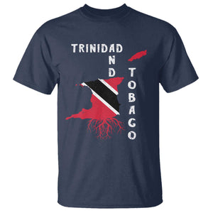 Trinidad and Tobago Flag T Shirt Trini Trinidadian Proud TS10 Navy Print Your Wear
