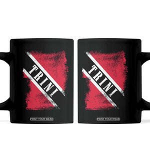 Trinidad and Tobago Flag Coffee Mug Caribbean Souvenir TS10 Black Print Your Wear