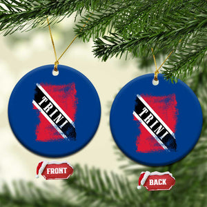 Trinidad and Tobago Flag Ceramic Ornament Caribbean Souvenir TS10 1pc Blue Print Your Wear