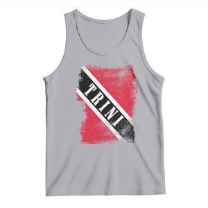 Trinidad and Tobago Flag Tank Top Caribbean Souvenir TS10 Athletic Heather Print Your Wear