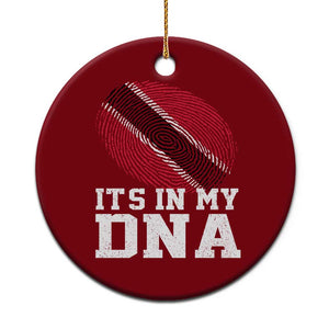 Trinidad and Tobago In My DNA Ceramic Ornament Trini Trinidadian Proud TS10 1pc Red Print Your Wear