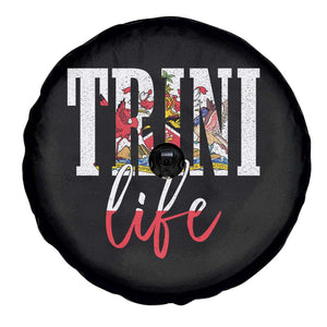 Trini Life Spare Tire Cover Trinidad and Tobago Flag Caribbean Souvenir TS10 Print Your Wear