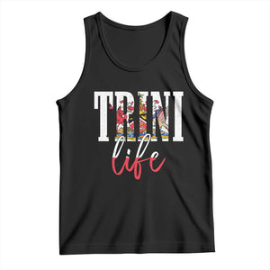 Trini Life Tank Top Trinidad and Tobago Flag Caribbean Souvenir TS10 Black Print Your Wear