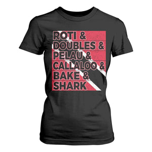 Trini Pride T Shirt For Women Trinidad and Tobago National Food TS10 Black Print Your Wear