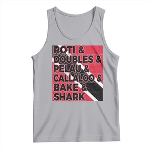 Trini Pride Tank Top Trinidad and Tobago National Food TS10 Athletic Heather Print Your Wear