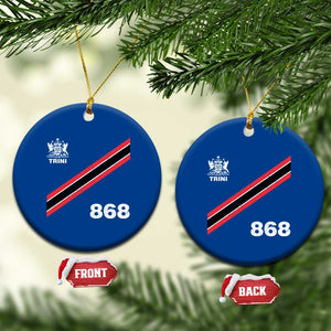 Trinidad and Tobago Flag Ceramic Ornament 868 Trini Soccer Fan TS10 1pc Blue Print Your Wear