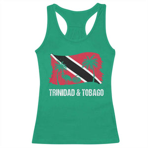 Trini Pride Racerback Tank Top Caribbean Trinidad And Tobago Flag TS10 Irish Green Print Your Wear