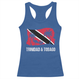 Trini Pride Racerback Tank Top Caribbean Trinidad And Tobago Flag TS10 Royal Blue Print Your Wear