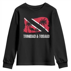 Trini Pride Youth Sweatshirt Caribbean Trinidad And Tobago Flag TS10 Black Print Your Wear