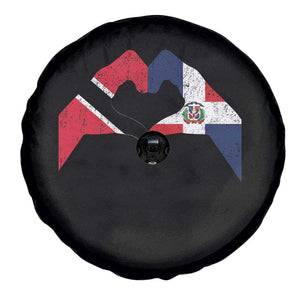Trinidad and Tobago Dominican Spare Tire Cover Two Flags One Heart TS10 Print Your Wear