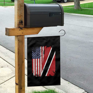 USA Trinidad and Tobago Garden Flag Retro Vintage American Trini Pride Flag TS10 Print Your Wear