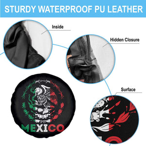 Mexico Coat of Arms Spare Tire Cover Eagle Mexican Flag Mexico Heritage Roots TS10 Print Your Wear