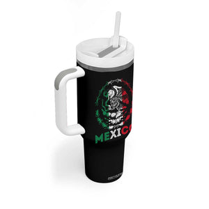 Mexico Coat of Arms Tumbler With Handle Eagle Mexican Flag Mexico Heritage Roots TS10 Print Your Wear