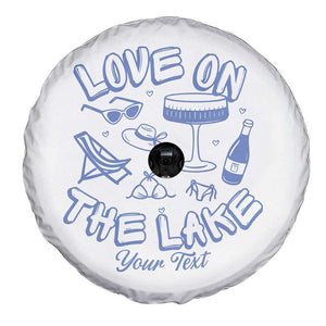 Personalized Love on the Lake Bachelorette Spare Tire Cover Custom Text Camp Bach Party TS10 Print Your Wear