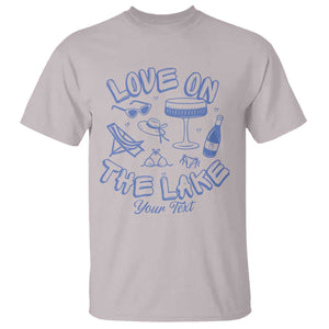 Personalized Love on the Lake Bachelorette T Shirt Custom Text Camp Bach Party TS10 Ice Gray Print Your Wear
