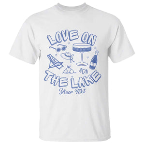 Personalized Love on the Lake Bachelorette T Shirt Custom Text Camp Bach Party TS10 White Print Your Wear