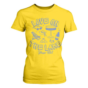 Personalized Love on the Lake Bachelorette T Shirt For Women Custom Text Camp Bach Party TS10 Daisy Print Your Wear