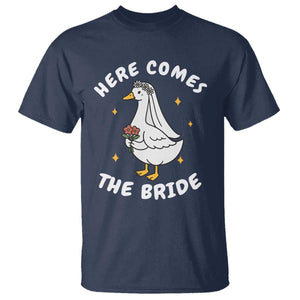 Silly Goose Bride T Shirt Funny Goose Lovers TS10 Navy Print Your Wear