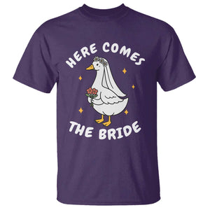 Silly Goose Bride T Shirt Funny Goose Lovers TS10 Purple Print Your Wear