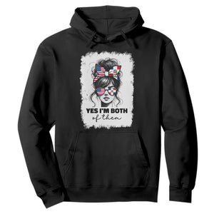 Dominican American Woman Hoodie Yes Im Both Of Them TS10 Black Print Your Wear