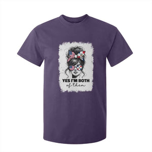 Dominican American Woman T Shirt For Kid Yes Im Both Of Them TS10 Purple Print Your Wear