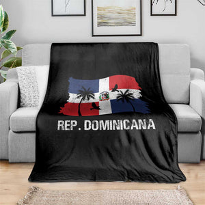 Dominican Republic Flag Throw Blanket Island Pride Caribbean Heritage TS10 Print Your Wear