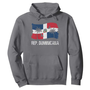 Dominican Republic Flag Hoodie Island Pride Caribbean Heritage TS10 Charcoal Print Your Wear