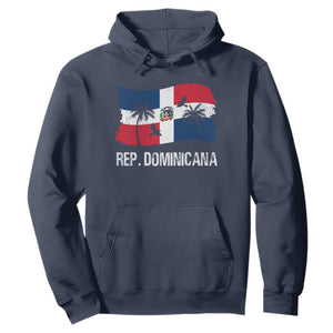 Dominican Republic Flag Hoodie Island Pride Caribbean Heritage TS10 Navy Print Your Wear
