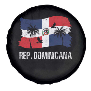 Dominican Republic Flag Spare Tire Cover Island Pride Caribbean Heritage TS10 Print Your Wear