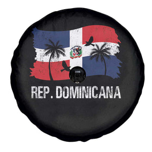 Dominican Republic Flag Spare Tire Cover Island Pride Caribbean Heritage TS10 Print Your Wear