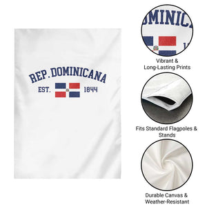 Dominican Republic Garden Flag Vintage Distressed Varsity Rep Dominicana Flag TS10 Print Your Wear